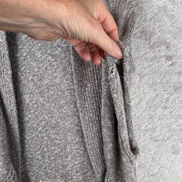 PETER NYGARD Cardigan 2X Tan Rolled Cap Sleeve Sweater Shawl Collar - Picture 16 of 16